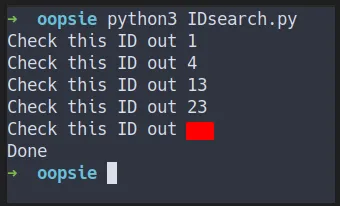 brute-force id