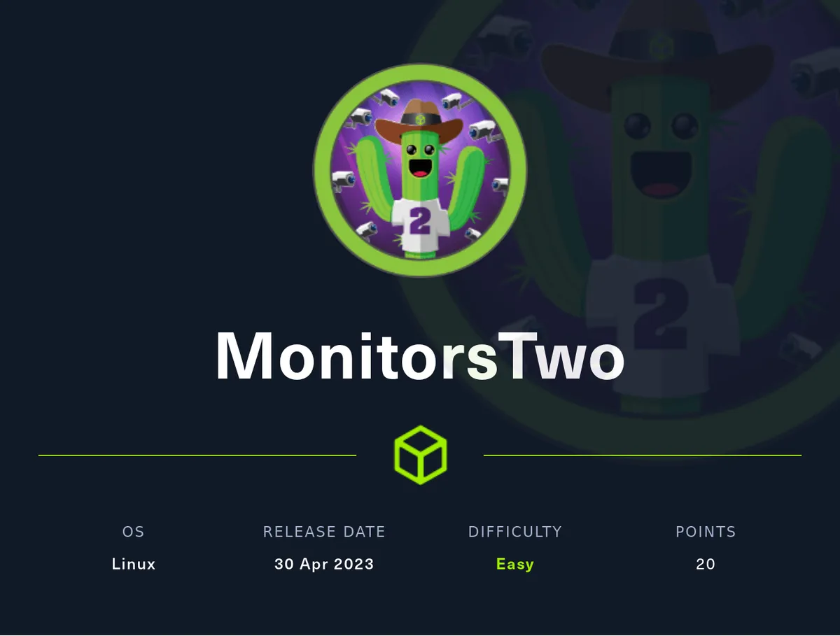 HackTheBox - MonitorsTwo Writeup