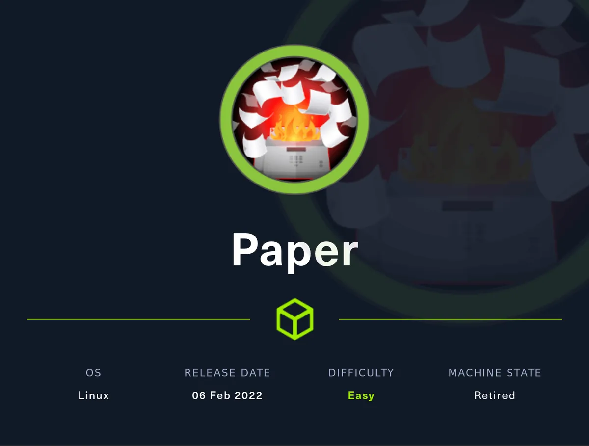 HackTheBox - Paper Writeup