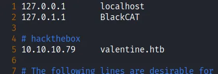 adding the hostname