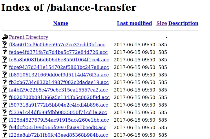 balance transfer