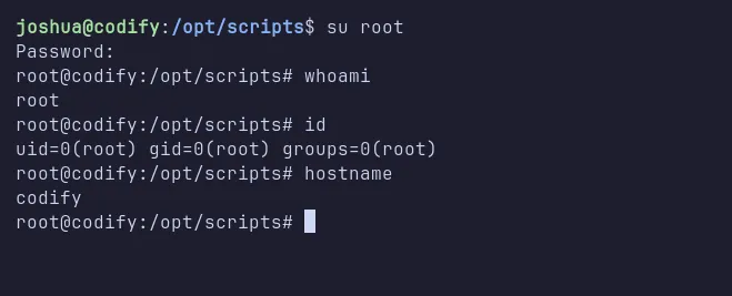 becoming root