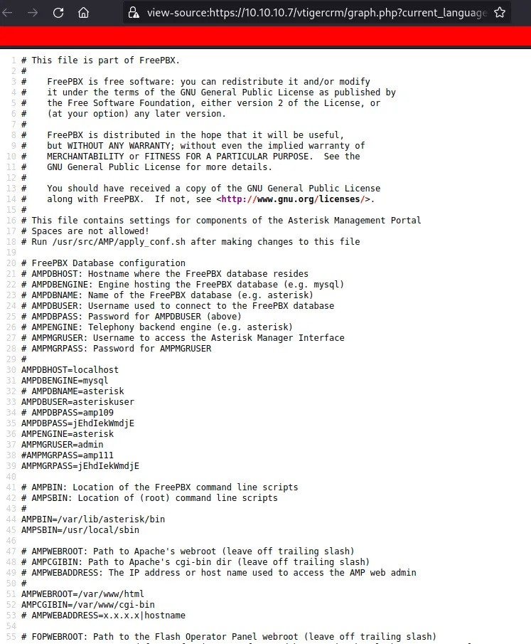 read config file