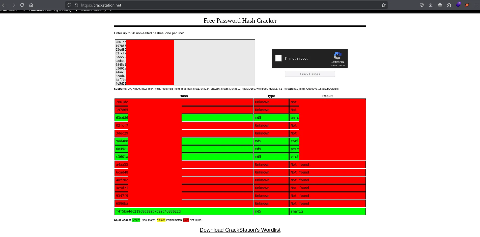 crackstation md5