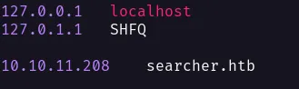 add hostname in /etc/hosts