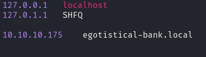add the hostname