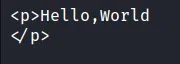 output result