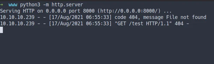 python3 http server