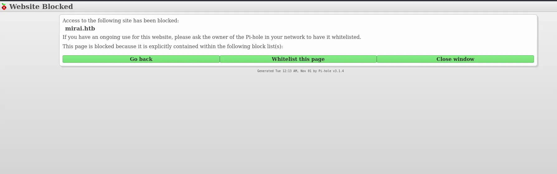main page