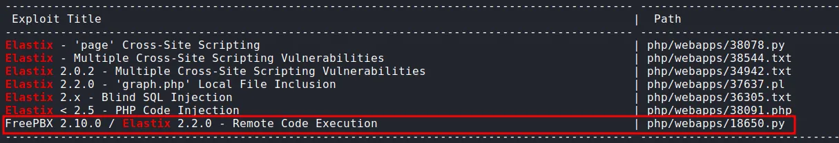 freepbx rce