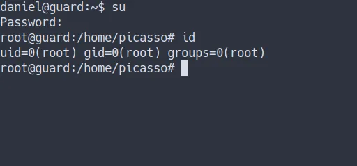 change user to root