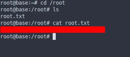 root flag