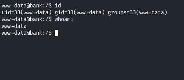 shell as www-data