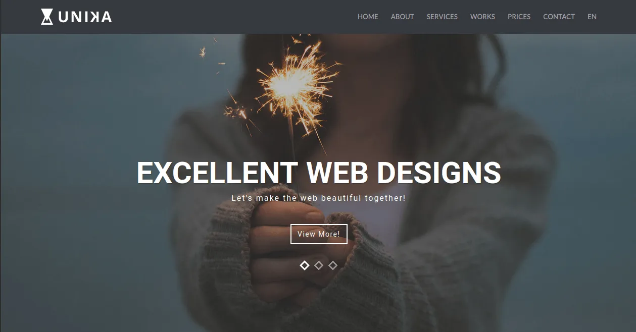 unika webpage